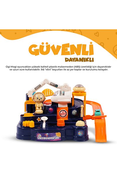 Ogi Mogi Toys Spielset „Weltraum-Abenteuer“ mit 4-Tasten-Steuerung