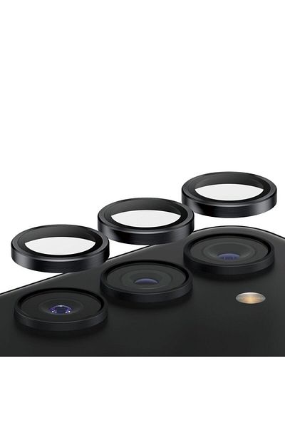 PanzerGlass Hoops Camera Lens Protector Samsung Galaxy S24 and S23 and S23 Plus - Black