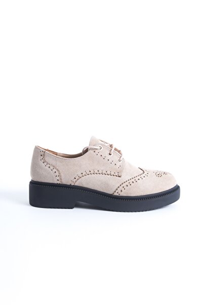 Modabuymus Yampa Ten Suede Oxford Casual Comfortable Women's Shoes