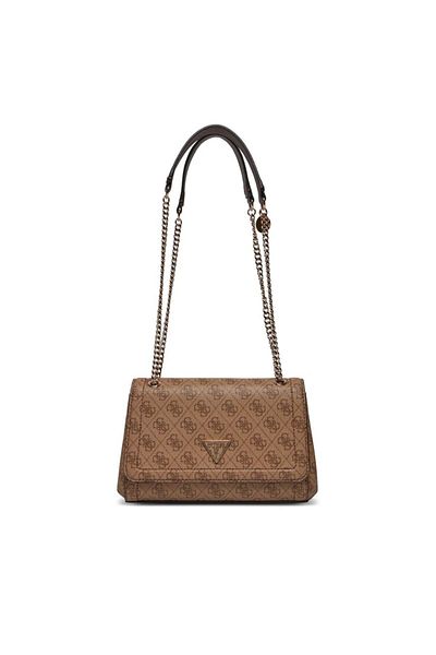 Guess Noelle Convertible X dámská hnědá crossbody kabelka Hwbg7879210-lgw