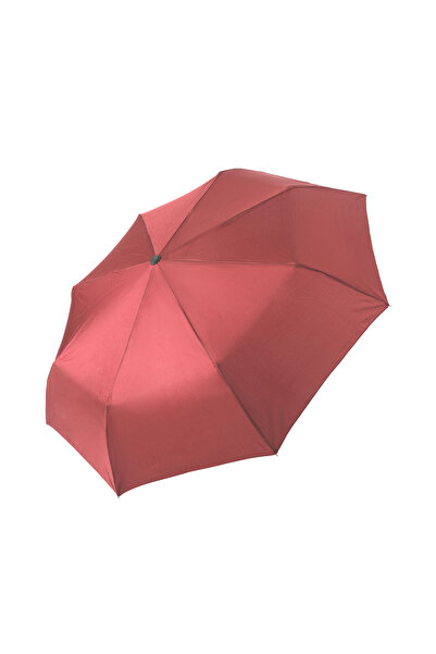 Angel Eyes Kırmızı  Fiber Telli Rüzgara Dayanıklı Tam Otomatik  Şemsiye 8 Telli