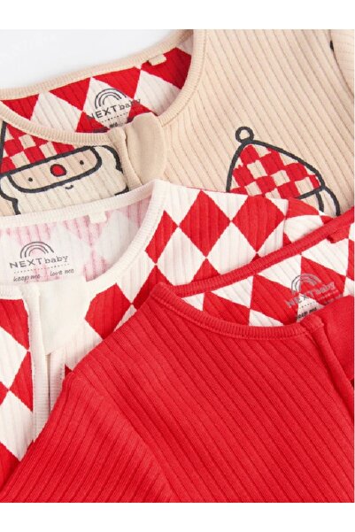 Next Baby 100% Cotton Christmas Set Rudolph Sleeping Bags 3 Pack