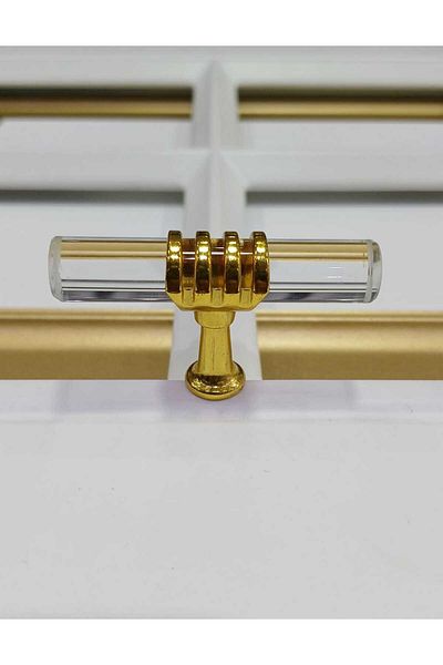 Gür Gur Altin Piraye Glass Button Gur Cabinet-Drawer-Furniture-Kitchen Handles
