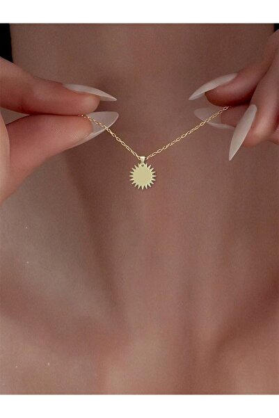 JEWELAi 14 ayar altın Yıldız Kolye Ucu 0.5 gr, KC15605 Kodlu