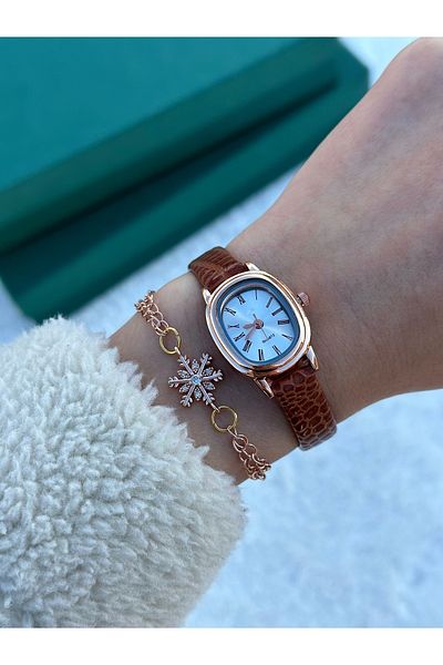 wesscollection Waterproof Women's Wristwatch Retro Model