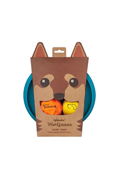 Waboba مجموعة ألعاب كرة الفريسبي للكلاب من Woofpack