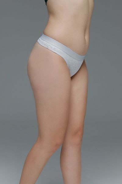 MİSTİRİK Paulo Model Tesatura Moale Tanga Model Slip Sport Culoare Gri