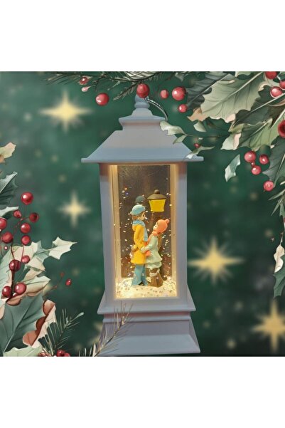 shop Sokak Lambası Romantik Aşıklar Işıklı Kule Kar Küresi