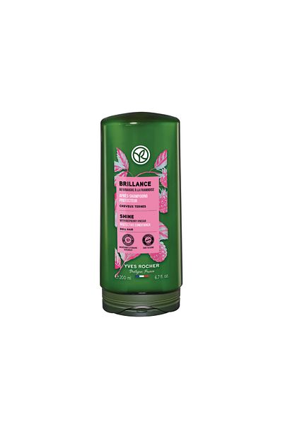 Yves Rocher Protective Conditioner - Shine With Raspberry Vinegar For Dull Hair