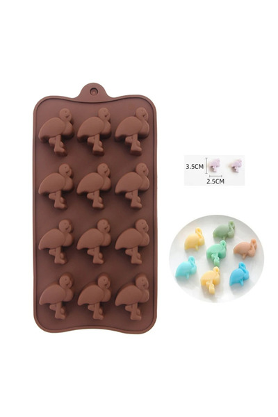 PASTRY PLANET Silikon Çikolata Kalıbı Ördek