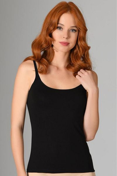 NBB 662 - 5 Pcs Thin Strap Rib Women's Undershirt |   Advantage Pack