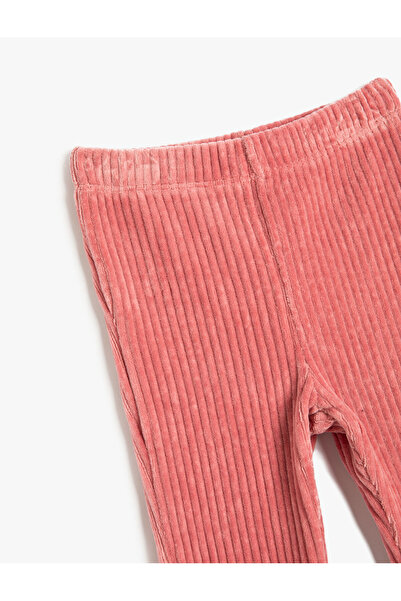 Koton Basic bársony harisnya elasztikus deréklábakkal