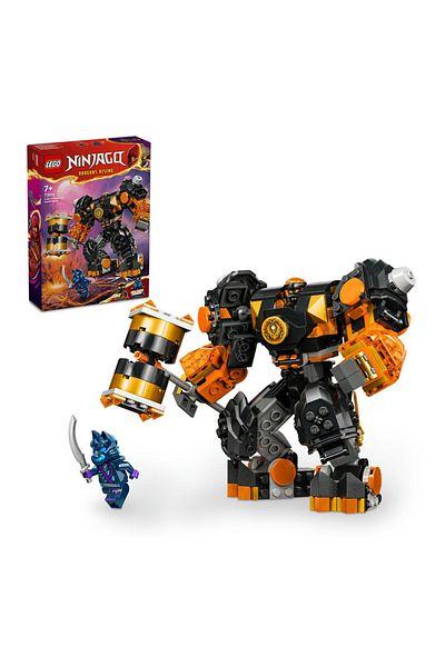 LEGO NINJAGO Cole's Elemental Earth Mech Building Set 71806 - 235 Pieces