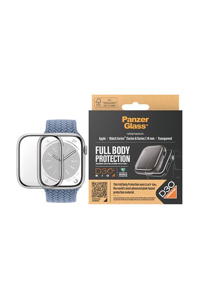 PanzerGlass Apple Watch Series 7 and Series 8 41mm Full Body With D30 - Clear
