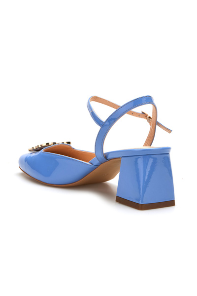 adL Leather Logo Detailed Shoes