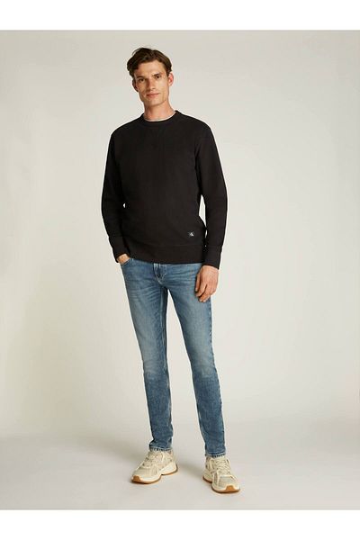 Calvin Klein Φούτερ Woven Label Crew Neck - Άνετη εφαρμογή