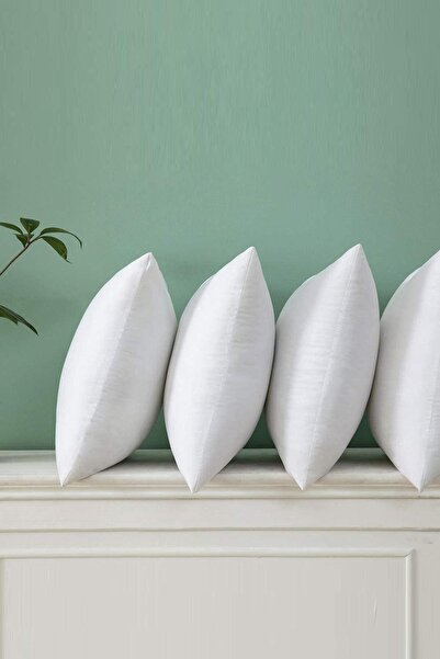 VAROL 4 Throw Pillows with 100% Cotton Cover and Silicone Filling