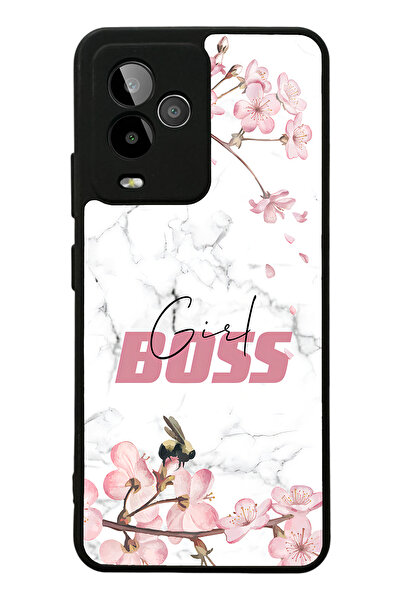 Spoyi GM 24 Pro Sakura Girl Boss Tasarımlı Glossy Telefon Kılıfı