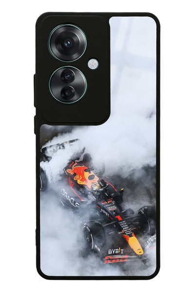 Spoyi Oppo Reno 11F 5G Formula 1 Tasarımlı Glossy Telefon Kılıfı