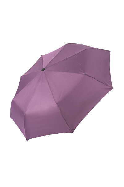 Angel Eyes Mor Fiber Telli Rüzgara Dayanıklı Tam Otomatik Şemsiye 8 Telli