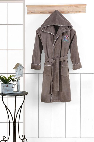 VAROL Bathrobe Waiter Size BaMboo EMbroidered - M.craft