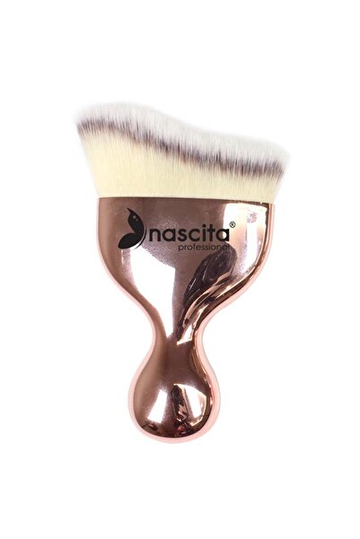 nascita Bronzy Glow Kısa Yapılı Eğimli Kontür Fırçası