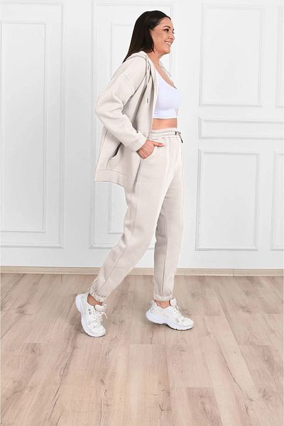 CC STORE Women's 3 Thread Raised Double Plus Size Suit Cc Store