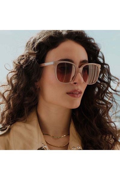 Isabel Bernard La Villette Raison Rosa Quadratisch Sonnenbrille Ib400007-20-20
