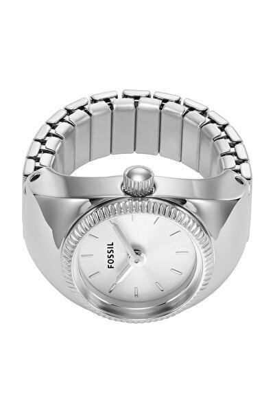 Fossil Watch Ring Damen Ringuhr Silber Es5245