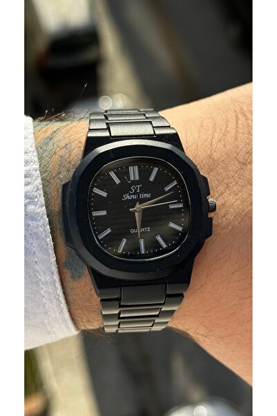 Show Time Stainless Steel Men's Wrist Watch