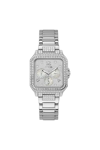 Guess Deco Damenuhr Silber Gw0472l1