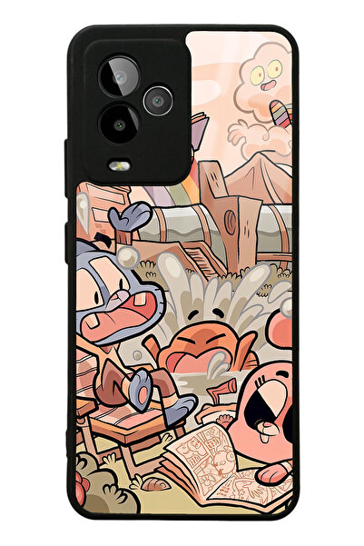 Spoyi GM 24 Pro Gumball Tasarımlı Glossy Telefon Kılıfı