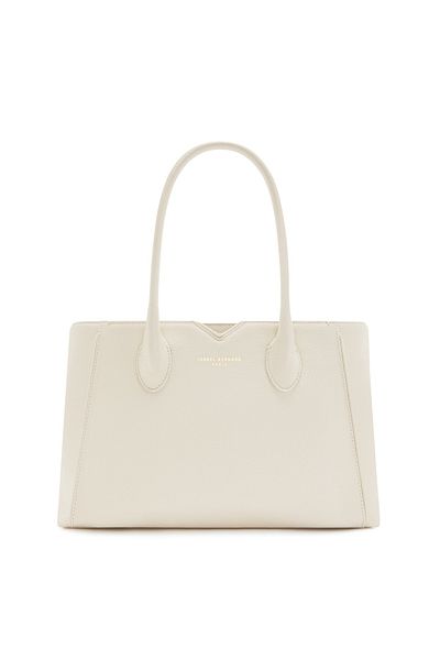 Isabel Bernard Honoré Handtasche Creme