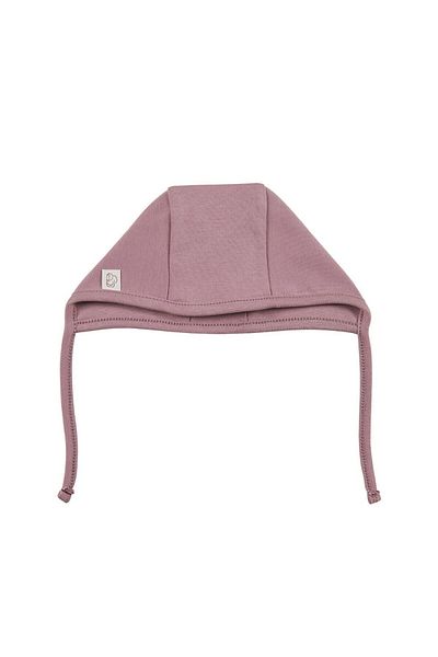 tinylamb Rogie Organic English Baby Hat Plum Color 2 Pieces 100% Cotton Baby Beanie
