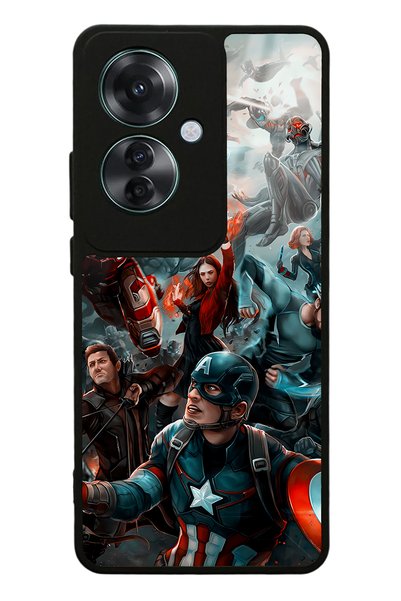 Spoyi Oppo Reno 11F 5g Avengers Ultron Design Glossy Phone Case