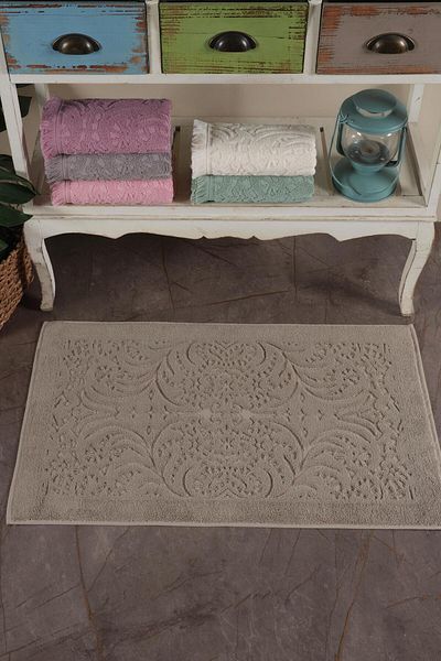 VAROL Подложка за кърпи за крака Gramaged Jacquard от 2 части