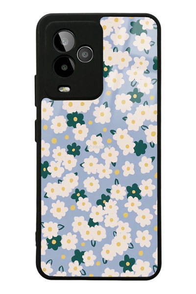 Spoyi GM 24 Pro Daisy Pattern Tasarımlı Glossy Telefon Kılıfı