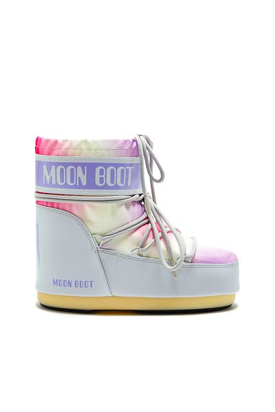 MOON BOOT Icon Low Tie Dye Glacier Grey Women'S/Girls' Boots - 14094200 -002