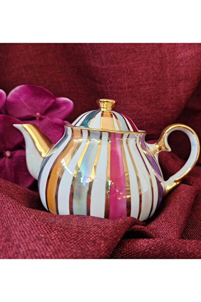 BY.RAYKA PORSELEN El Dekor Striped Tee