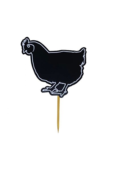 MT Şarküteri Kasap Yumurta Reyonu Fiyat Etiketi PVC Yazılıp Silinebilir Ahşap Çubuklu 10 Adet