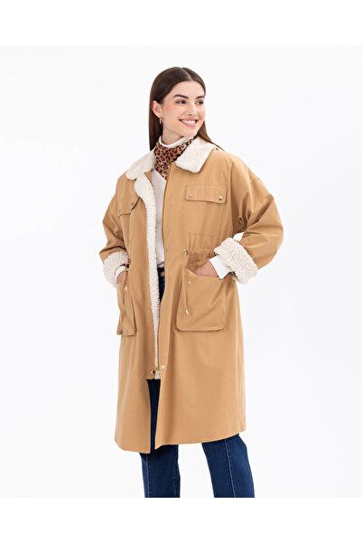 SEÇİL Άνετο Parka με φερμουάρ και τσέπες