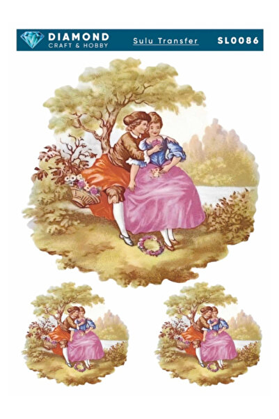 Buhobi ورق نقل مائي من ديماوند SL0086 مقاس 25 × 35 سم