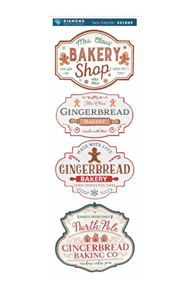 Buhobi Dimaond Sulu Transfer Kağıdı KS1009 10x30cm