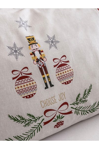 LC Waikiki Lcw Home Mixed Nutcracker Printed Double Duvet Cover Set