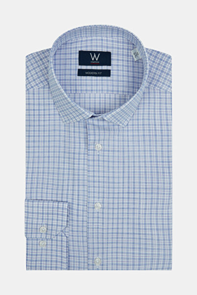 W Collection White Lilac Classic Shirt