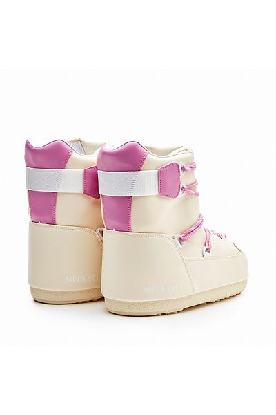 MOON BOOT Női tornacipő - 14028200 -002 Mid Frozen Dew/Pink lánycsizma