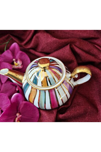 BY.RAYKA PORSELEN El Dekor Striped Tee