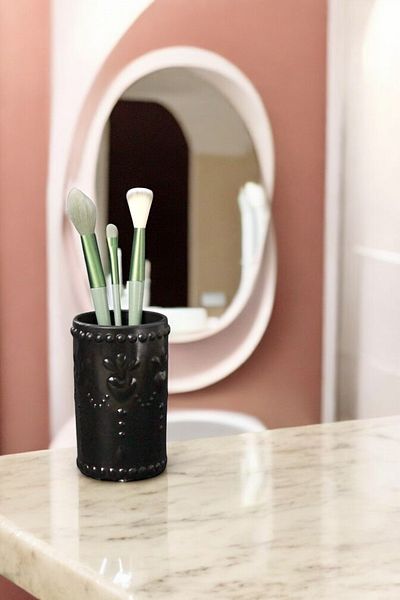 Evene Black Makeup Organizer - Brush Holder Organizer Model 10