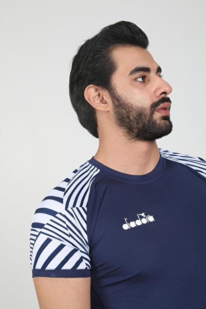 Diadora Μπλουζάκι Derby Navy Blue White