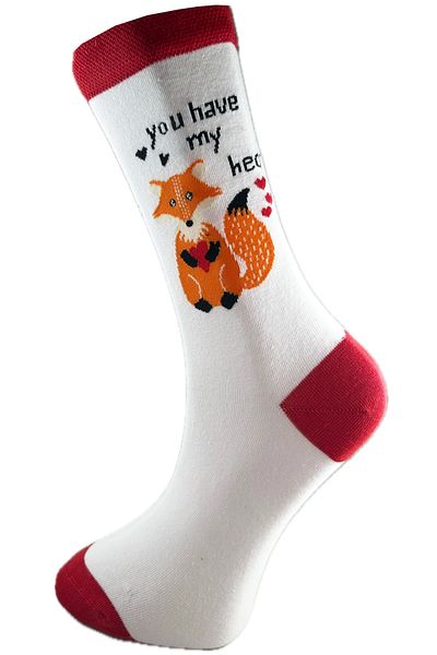 SİHİRLİ AYAKLAR Дамски чорапи White Fox с шарка, 40-46